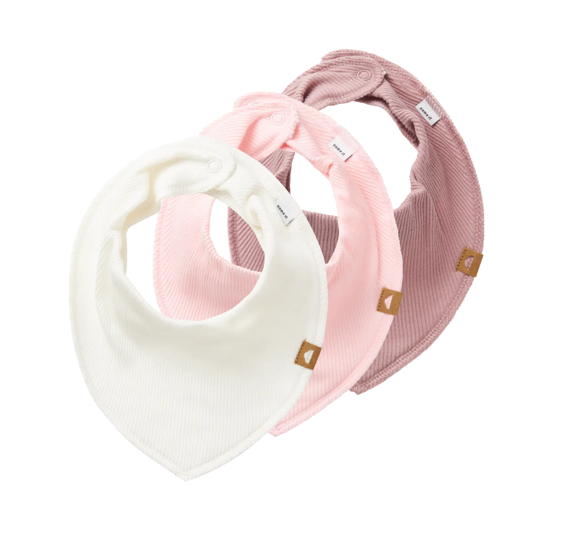 Dregelhaklapp - NBNYVETTI 3P SCARF BIB NOOS