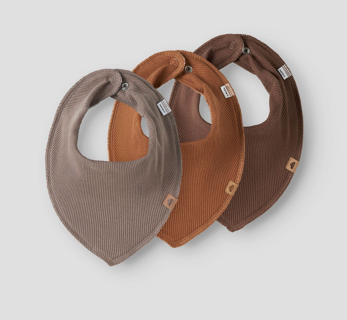 Dregelhaklapp - NBNYVETTI 3P SCARF BIB NOOS