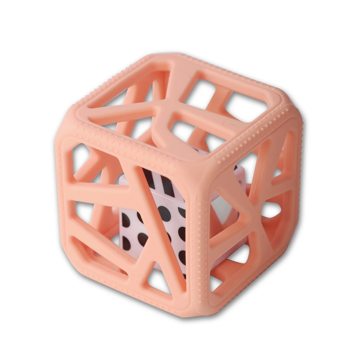 Chew Cube Mint & Peachy Pink