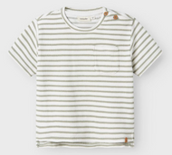 Lil' Atelier MINI  LÖS PASSFORM T-SHIRT - Seagrass
