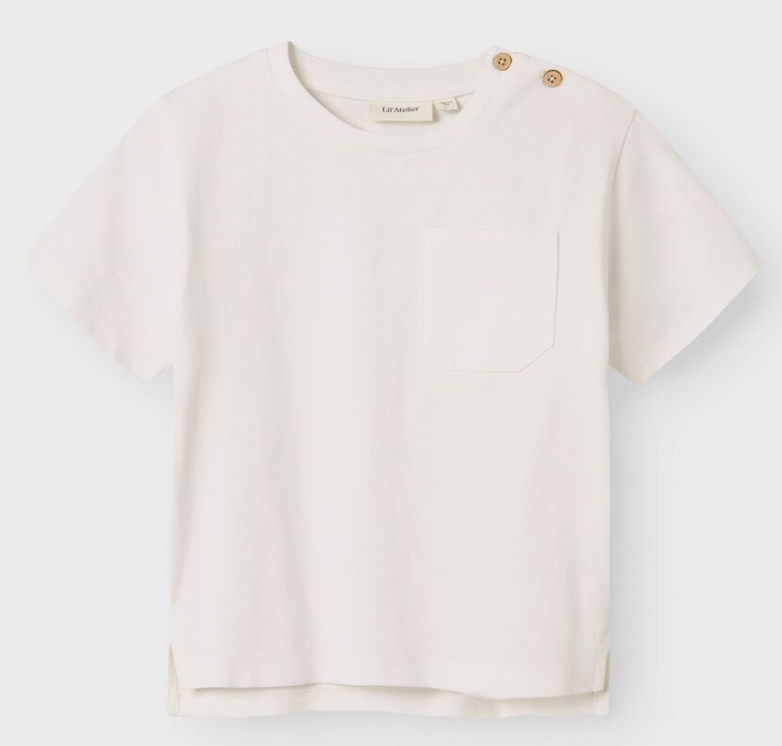 Lil' Atelier MINI  LOOSE FIT T-SHIRT - Coconut Milk