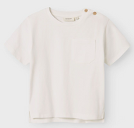 Lil' Atelier MINI  LOOSE FIT T-SHIRT - Coconut Milk