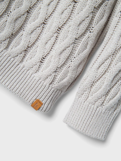 SOFO-ERBJUDANDE - Lil' Atelier MINI  LÅNGÄRMAD STICKAD TRÖJA