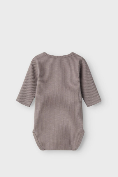 SOFO-ERBJUDANDE - Lil' Atelier BABY  LÅNGÄRMAD BODY - Silent Storm