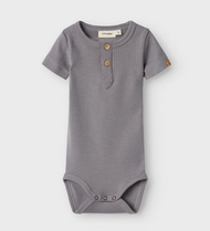 NBMGIO BOA SS SLIM BODY LIL - Silver Filigree/SOLID