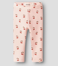 Lil' Atelier BABY  TRYCKTA LEGGINGS - Cherry