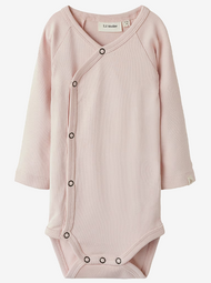 Lil'Atelier NBNGAYO LS SLIM WRAP BODY LIL - Peach Whip