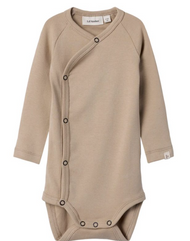 Lil'Atelier NBNGAYO LS SLIM WRAP BODY LIL - White Pepper