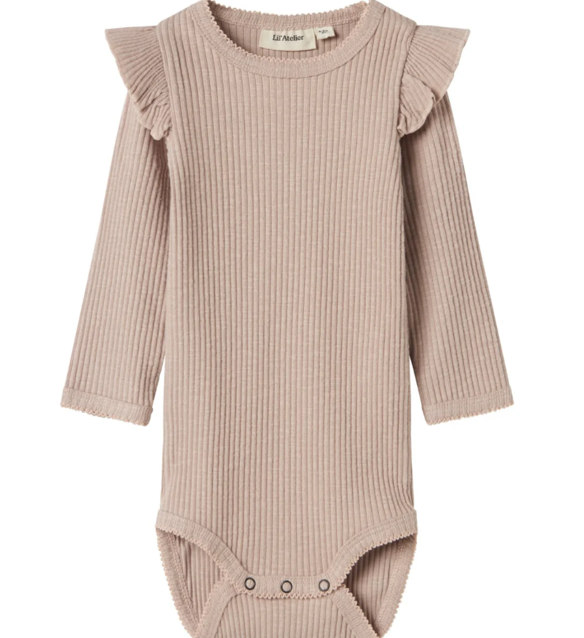 NBFRAJA SAO LS SLIM BODY LIL - Shadow Gray