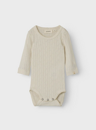 Lil' Atelier - NBFRACHEL NES LS SLIM BODY HEA LIL - Turtledove
