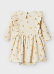 SISTA CHANSEN - Lil' Atelier - NBFLAVO EMO LS BODY DRESS LIL - Storlek 56