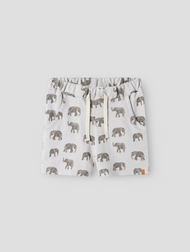 Lil' Atelier MINI  ORGANIC COTTON SHORTS - Blue/ELEPHANT