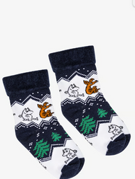 SISTA EXEMPLARET - Martinex - Moomin - Socka - Blå- Storlek 27/30
