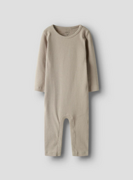 RIBBSTICKNING BODY/SPARKDRÄKT - NBNNAKAL LS SUIT NOOS - Pure Cashmere