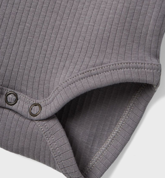 NBMGIO BOA SS SLIM BODY LIL - Silver Filigree/SOLID