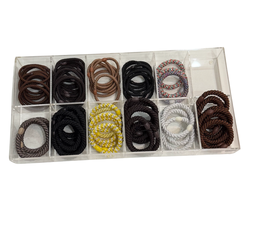 Hårsnoddar Blandade färger