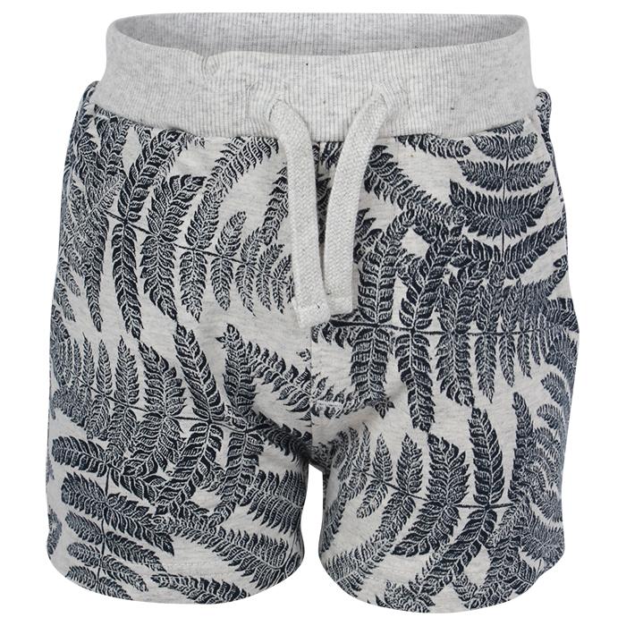 Mönstrade shorts Grå
